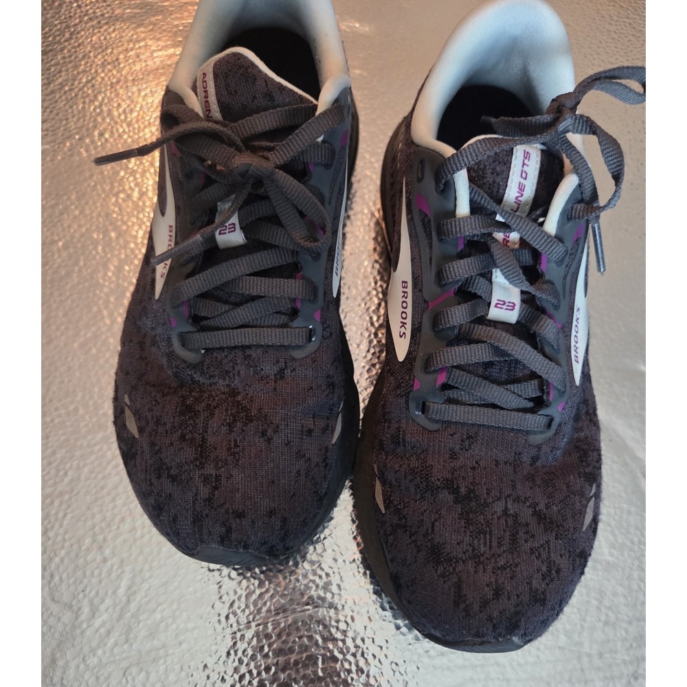 Brooks Adrenaline‎ GTS 23 Black Multicolored Women's Size 8.5